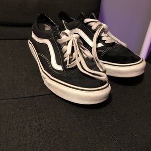Low top vans (clean)